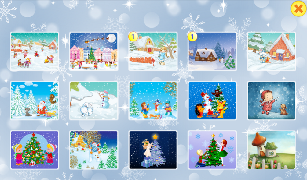 Christmas puzzles. 2.6 Screenshot