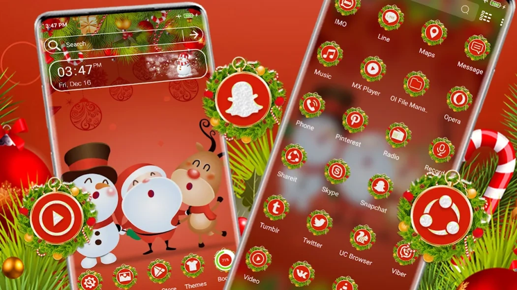 Christmas Santa Theme 2.1.5 Screenshot