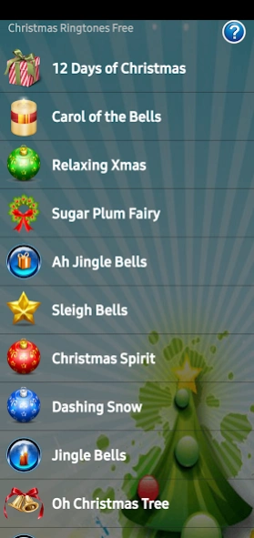 Christmas Ringtones 9.5 Screenshot