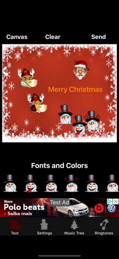Christmas Texting & Ringtones 1.6 Screenshot