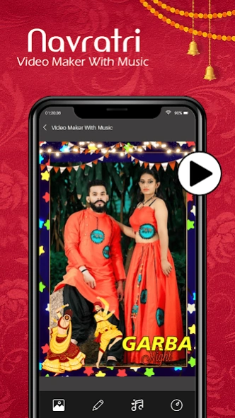 Navratri Video Maker 2026 1.54 Screenshot