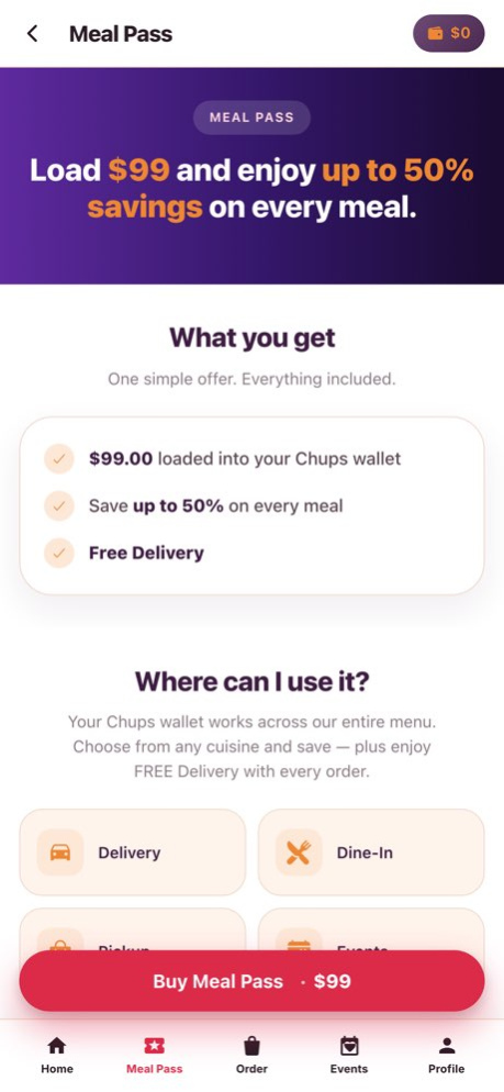 Chups - Mom2Mom Meals 5.7.1 Screenshot