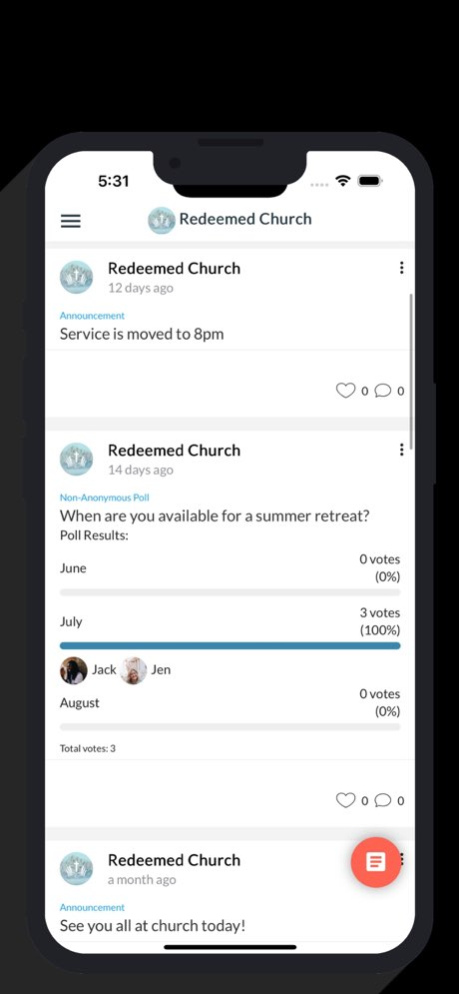 churchme - Church Community 2.1.7 Screenshot