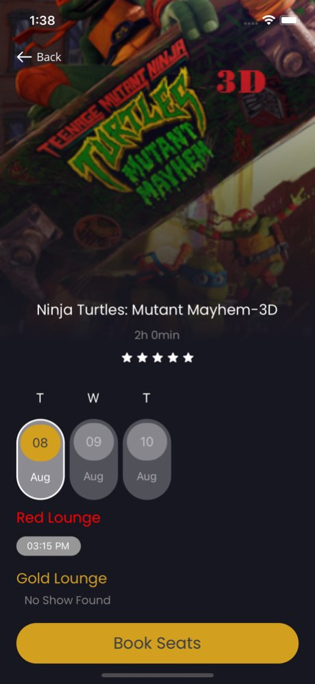 Raiha Cinegold Plex 12.3 Screenshot