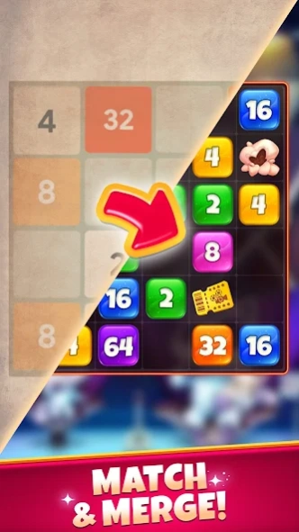 Cinematch: Merge 2048 7.8.1 Screenshot