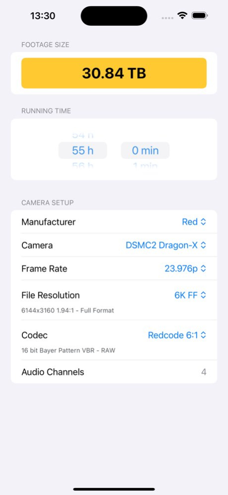 DOT dataCalc 3.3.5 Screenshot