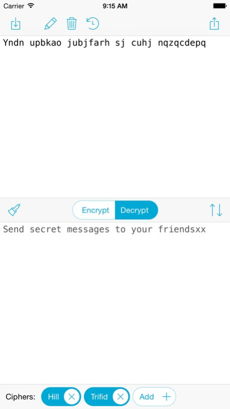Ciphers: Solve the Enigma 1.2 Screenshot