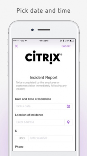Citrix Secure Forms 10.7.0.13 Screenshot