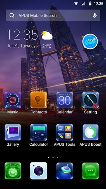City-APUS Launcher theme 668.0.1001 Screenshot
