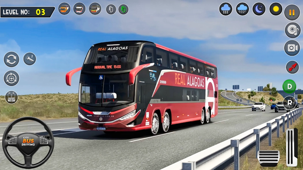Euro Bus Driving: City Bus 3.3 Screenshot