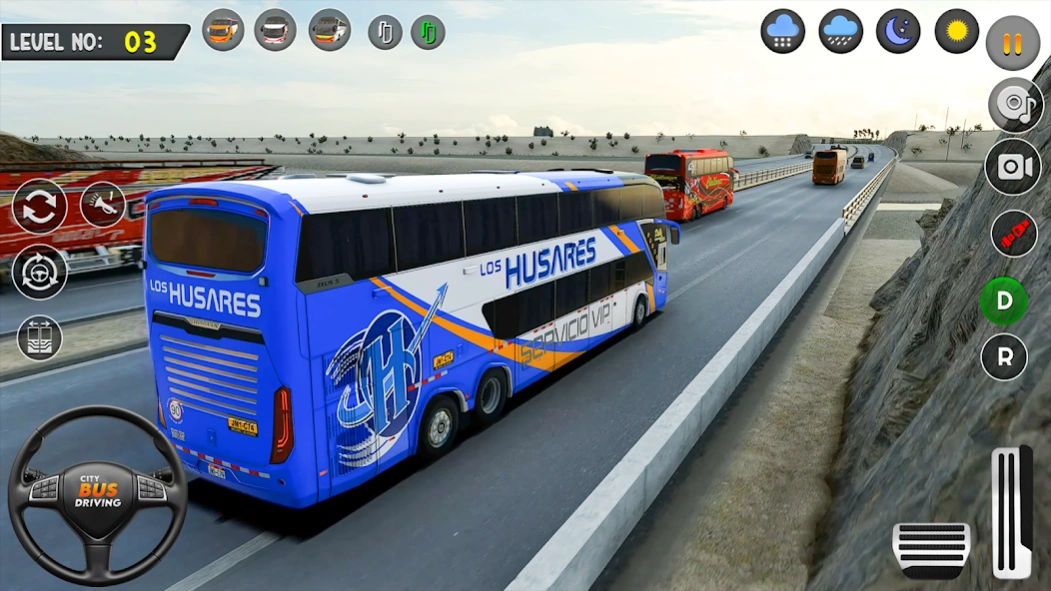 Euro Bus Driving: City Bus 3.3 Screenshot