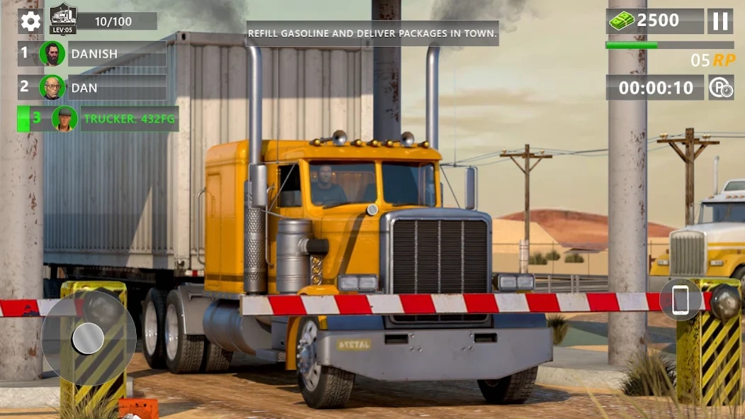 City Cargo Truck Parking Games  Screenshot
