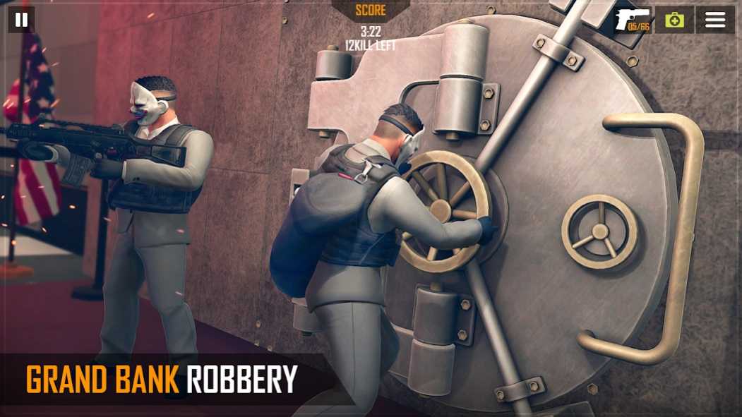 Real Gangster Bank Robber Game 4.9 Screenshot