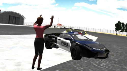 City Traffic Police Car Driving  Screenshot