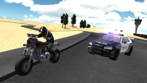 City Traffic Police Car Driving  Screenshot