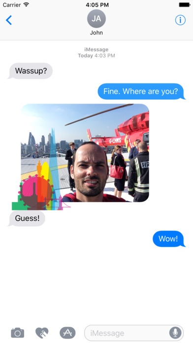 Cityscapes Stickers 1.0 Screenshot
