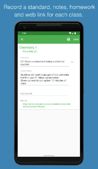 Class Planner 2.21.4 Screenshot