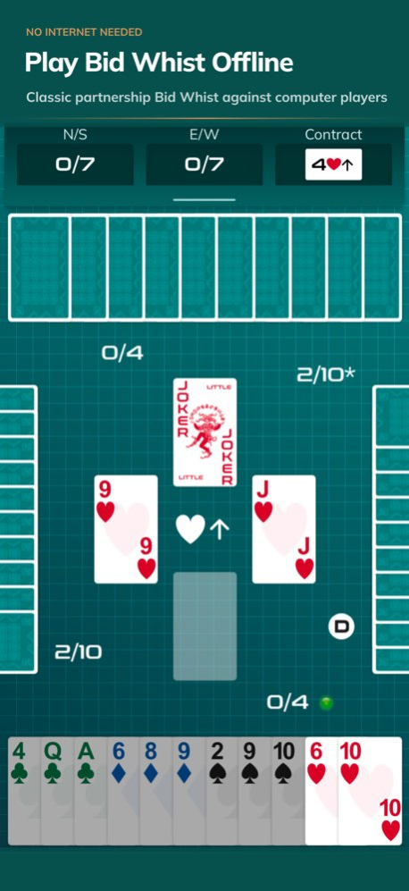 Classic Bid Whist Card Game 3.3.4 Screenshot