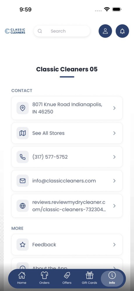 Classic Cleaners Indiana 2.5.4 Screenshot