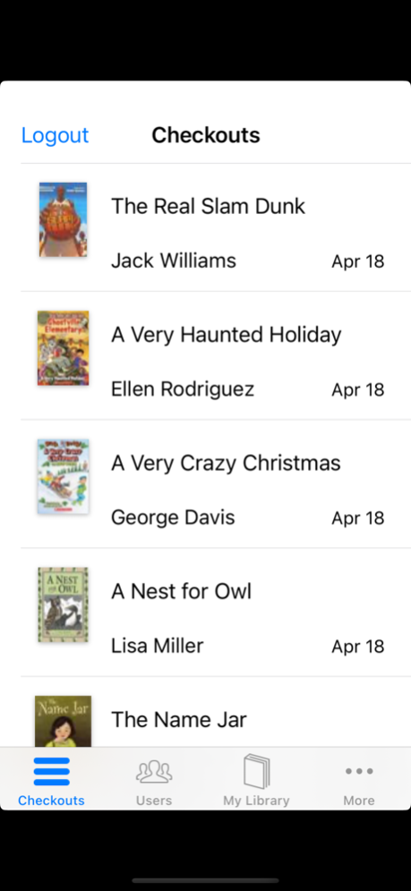 Classroom Checkout 2.1.1 Screenshot