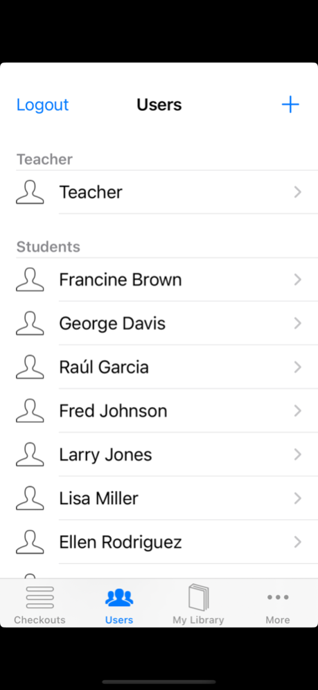 Classroom Checkout 2.1.1 Screenshot