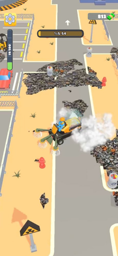 Clean Streets 3D 1.1 Screenshot