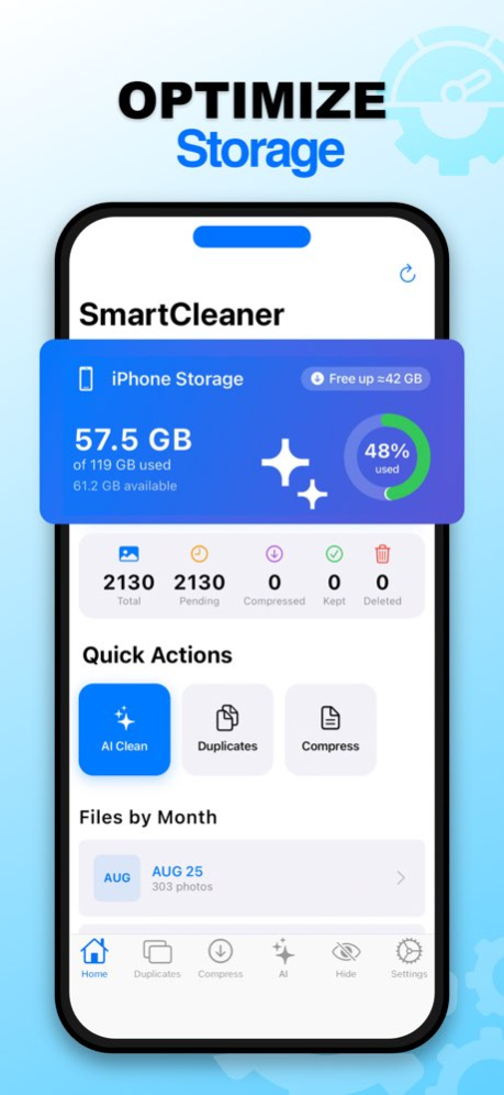Clean Up Storage Smart AI 1.0.18 Screenshot