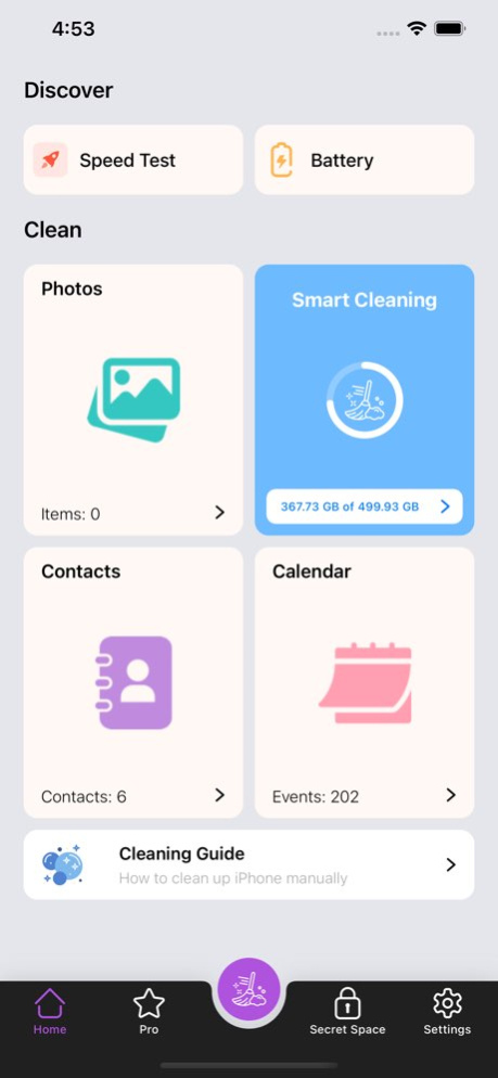 Cleaner Go : Clean Up Storage 1.1 Screenshot