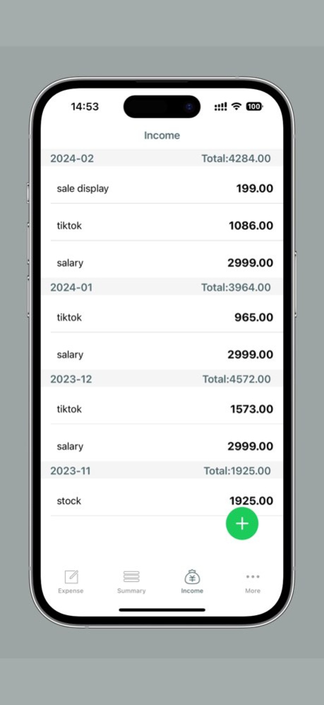 ClearCashflow 3.3 Screenshot