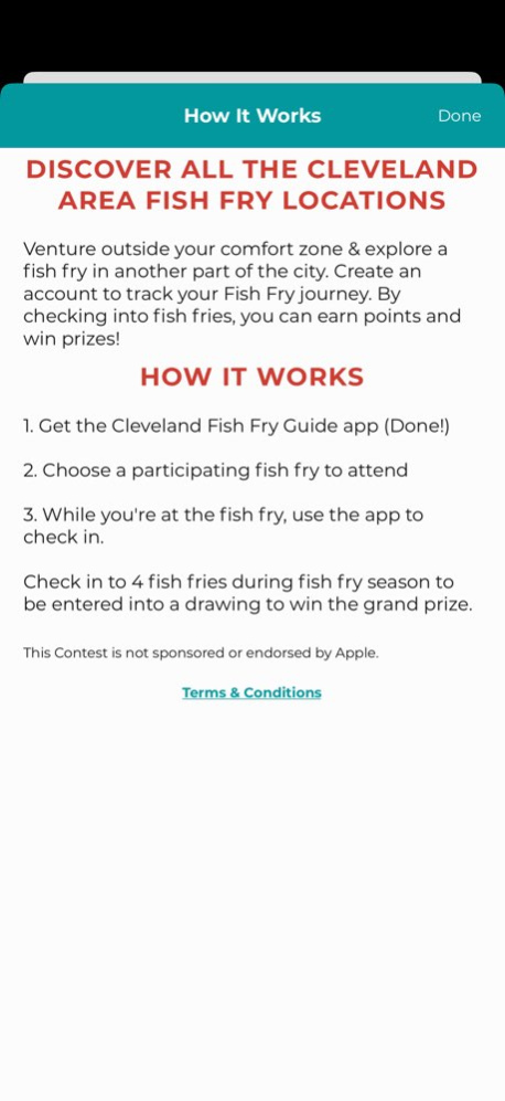 Cleveland Fish Fry Guide 1.15.4 Screenshot