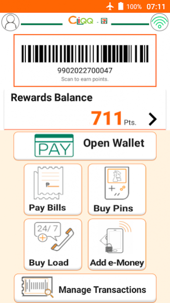 CLiQQ by 7-Eleven 44.0.0.02 Screenshot