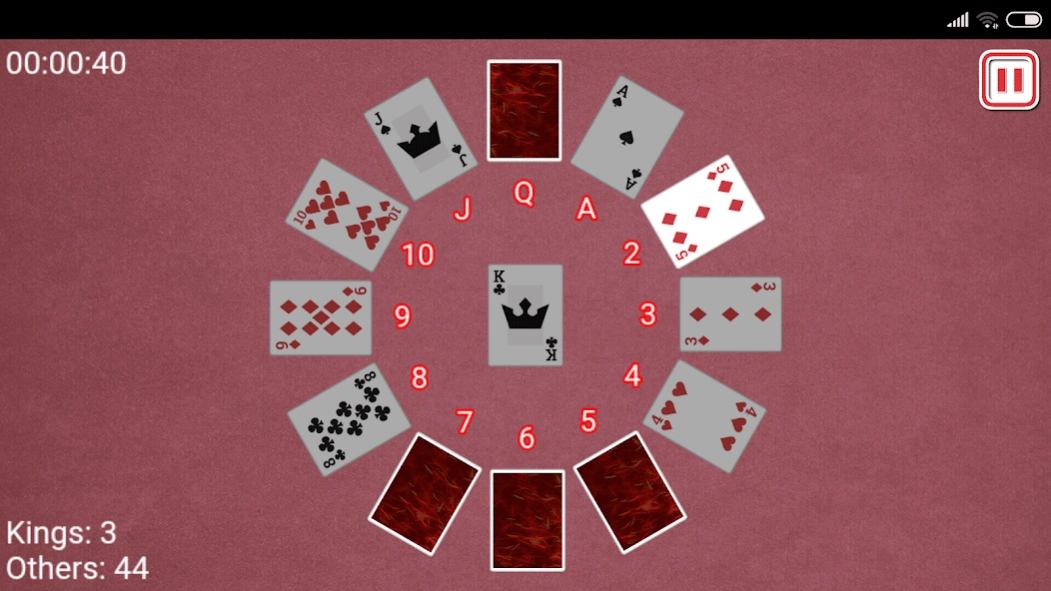 Clock Solitaire 0.0.6 Screenshot