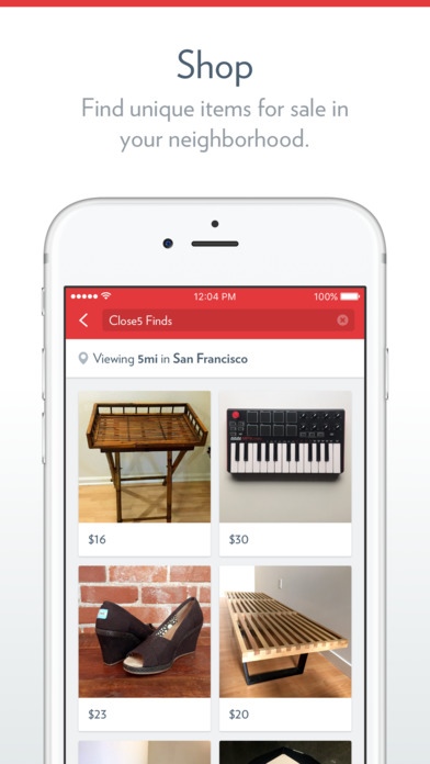Close5 - Buy & Sell Stuff Locally 2.0.3 Screenshot