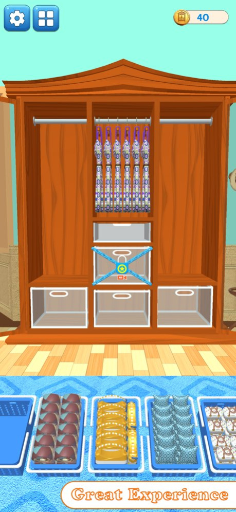 Closet Organizer Game 3D 1.2 Screenshot