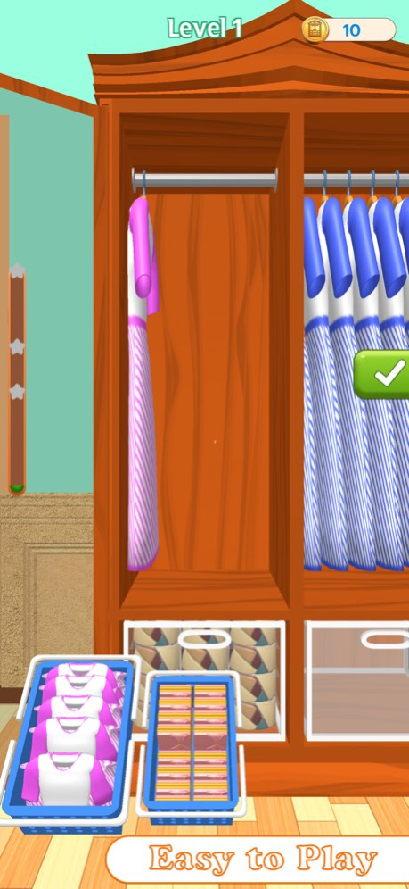 Closet Organizer Game 3D 1.2 Screenshot