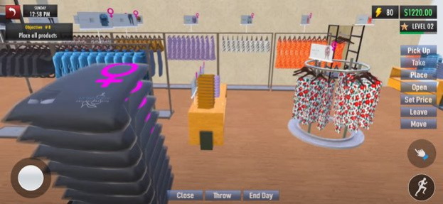 Clothing Store 3D Simulator 1.2 Screenshot