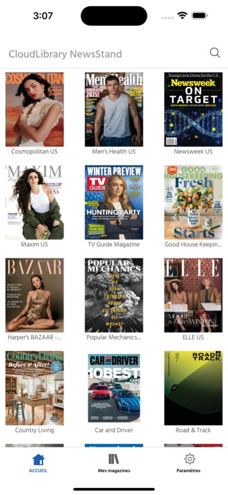 CloudLibrary NewsStand 2.1 Screenshot