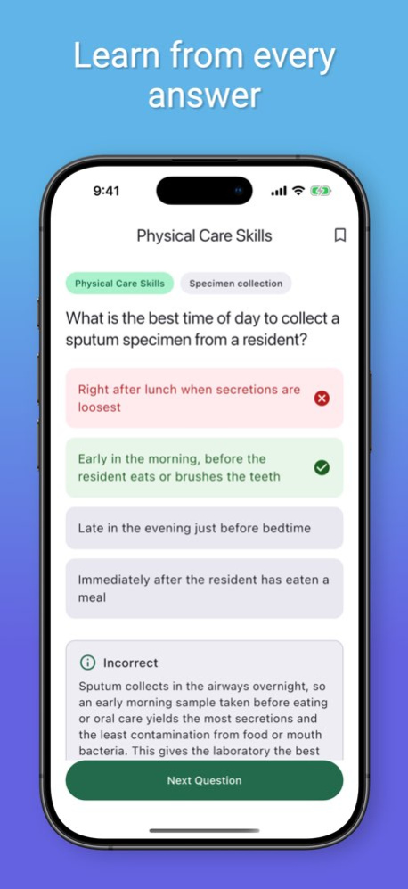 CNA Test Prep 3.0.0 Screenshot
