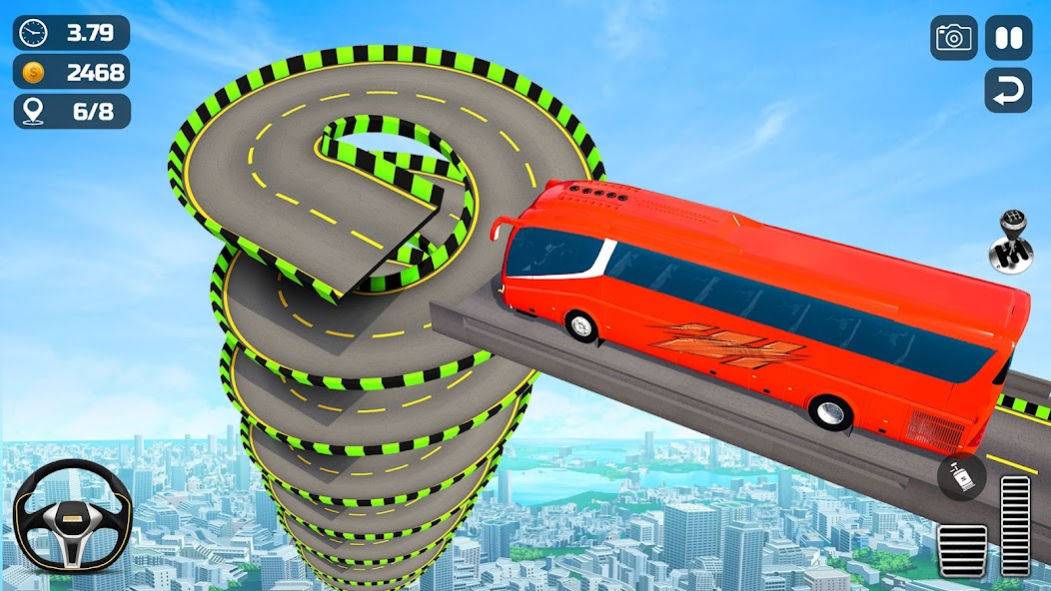 Mega Ramp Bus Stunt Game 2023 1.0 Screenshot