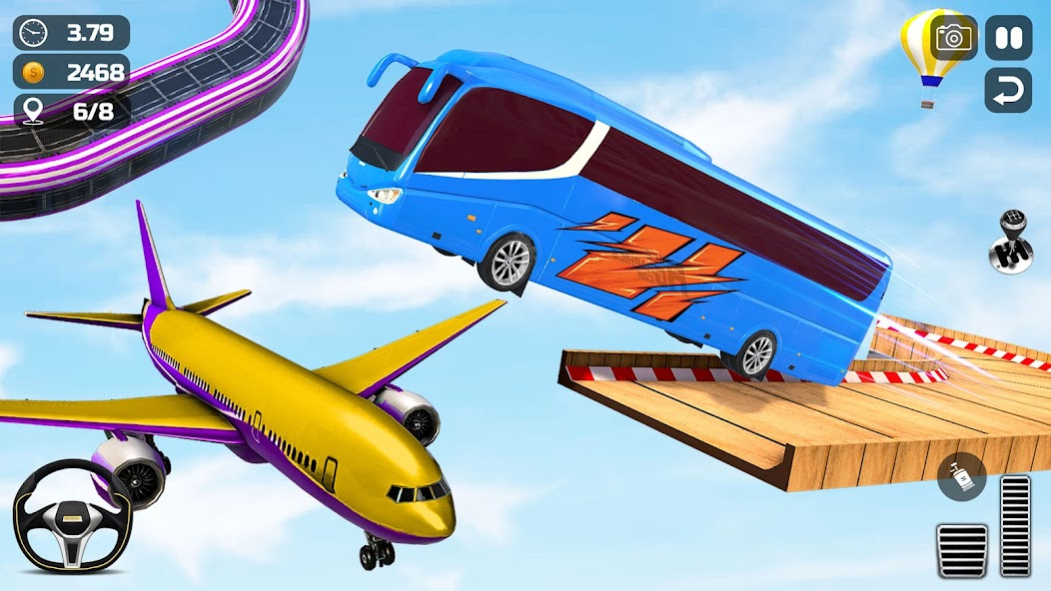 Mega Ramp Bus Stunt Game 2023 1.0 Screenshot
