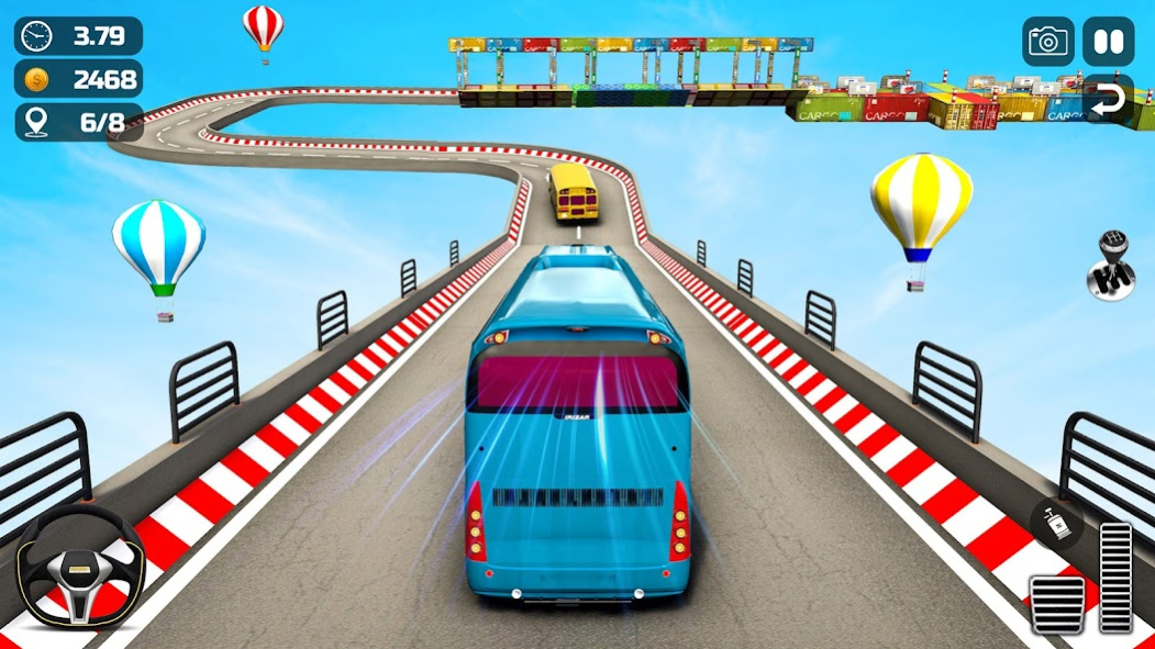 Mega Ramp Bus Stunt Game 2023 1.0 Screenshot