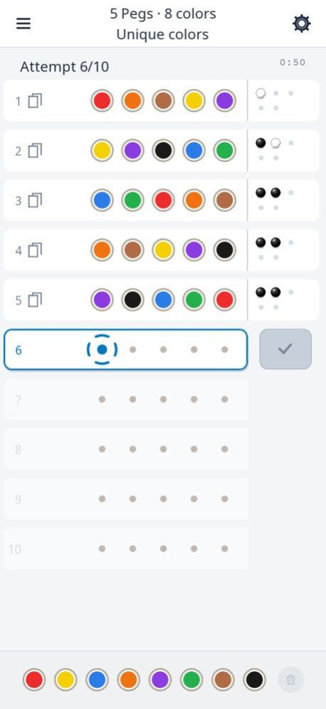 Codebreaker Master - Expert 8.31.1 Screenshot