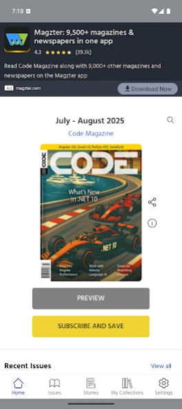 CODEmag  Screenshot