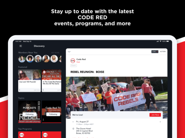 Code Red Lifestyle 8.229.24 Screenshot