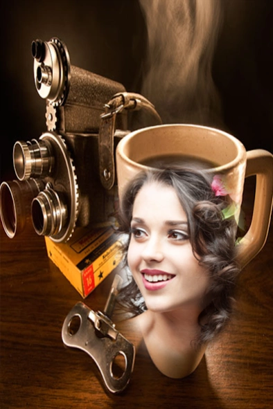 Coffee Cup Photo Frame  Screenshot