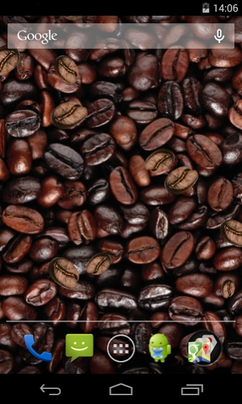 Coffee Live Wallpaper 4.0 Screenshot