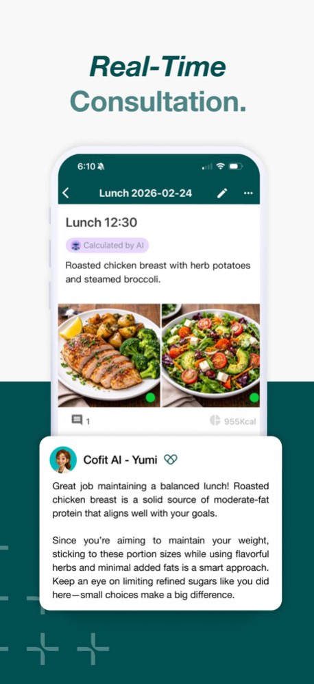 Cofit-My Personal Nutritionist 7.1.0 Screenshot