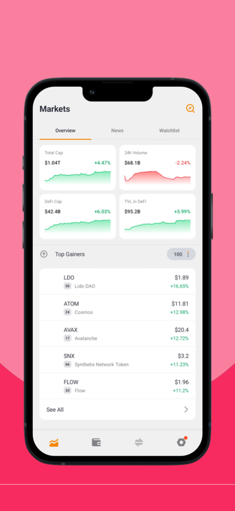 CoinBox Wallet 1.6 Screen Records 2