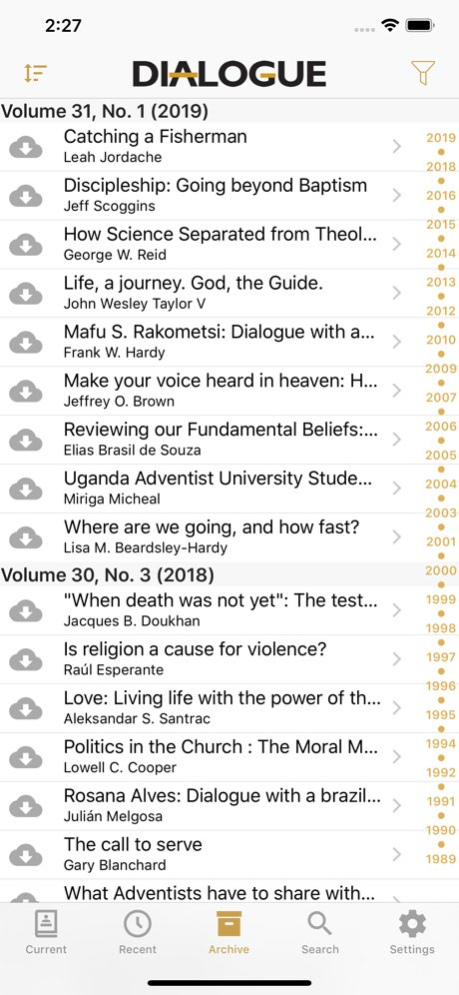 College & University Dialogue 1.3.2 Screenshot