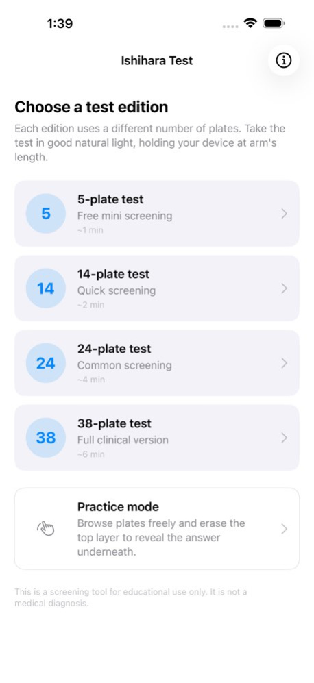 Color-Blindness Lite 4.4 Screenshot
